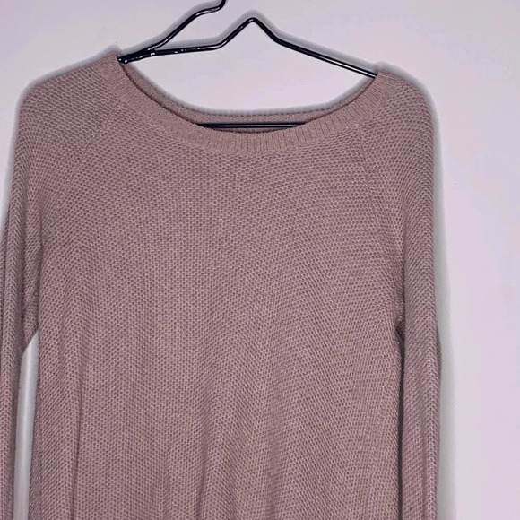 MADEWELL Province Sweater Open Back Knit Size Small Pink Crew Neck Size XS - Picture 3 of 7